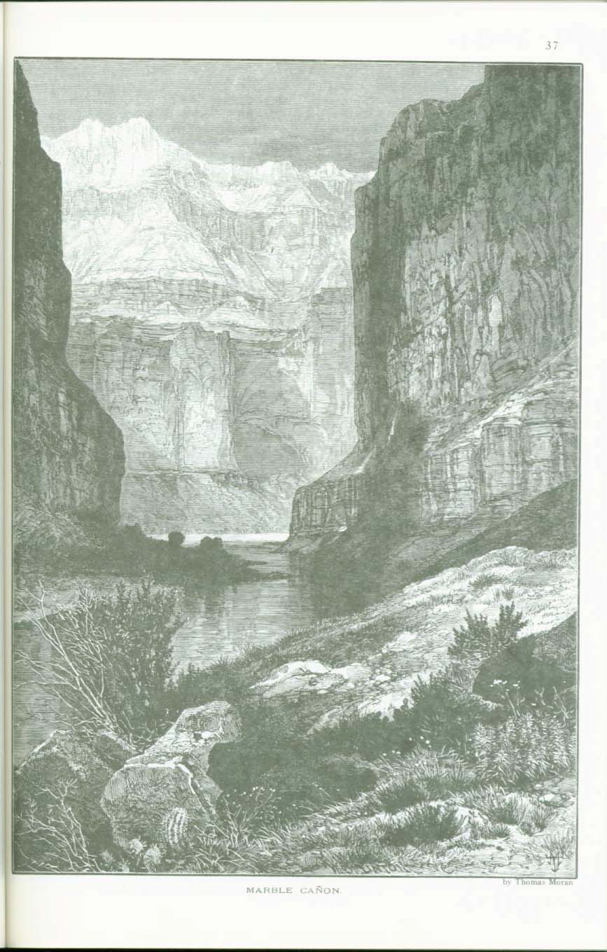 THE CAÑONS OF THE COLORADO-- the 1869 discovery voyage down the Colorado River. vist0059g